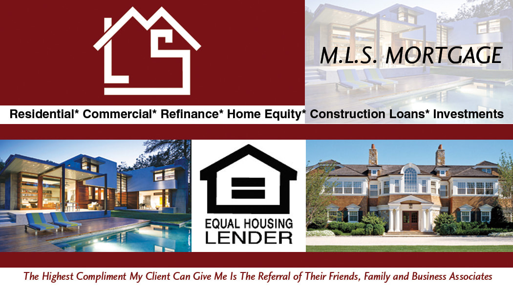 MLS Mortgage Company Realty Business Card Design Back