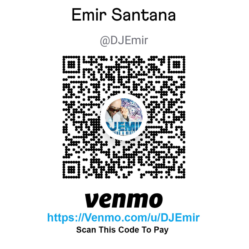 DJ Emir Extreme Flyer designs Venmo Payment QR Code